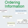 Flexible Flat Cable - Ordering Information
